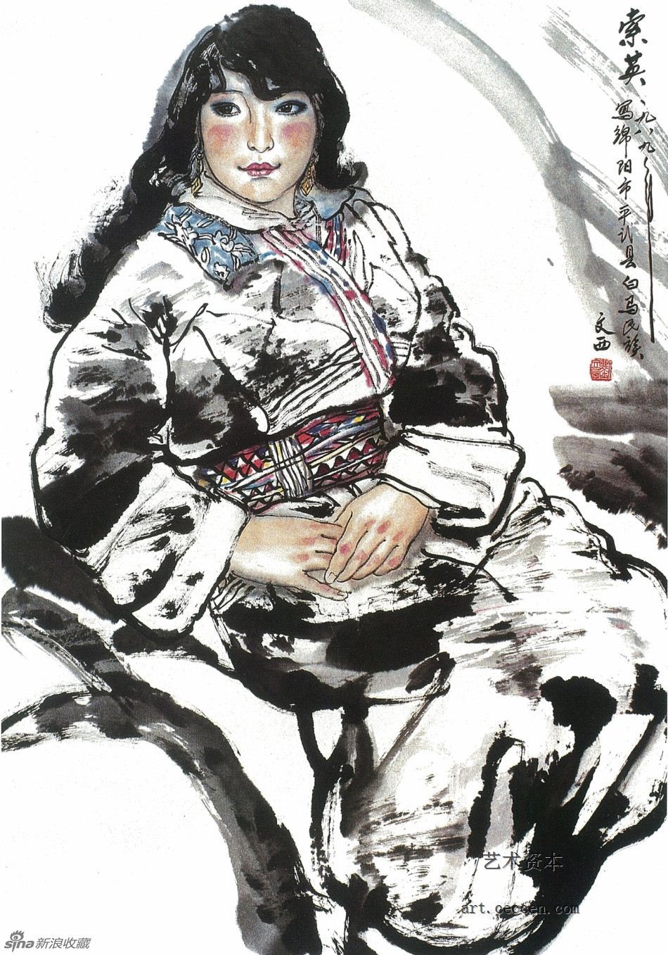 索英 68cm×45cm 1989年